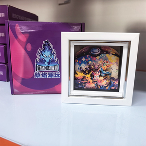 YQ Wholesale – <span class=keywords><strong>Carte</strong></span> photo 3D gravée et imprimée, origine pop Pokemoned, jeu de société Fan Art, cadeau Pokemoned Funism personnalisable - Product Image 2