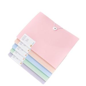 Large Capacity A4 Student Examination Paper Book <b>Folder</b> with Multi-Page Transparent Insert PP Office <b>File</b> Bag for Data Storage - Product Image 1