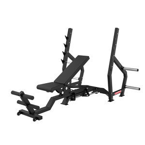 جهاز رياضي تجاري GC-5083 لتمارين الساق بزاوية 45 درجة وآلة سكوات هاك مدمجة - Product Image 6