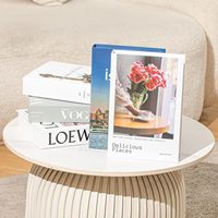 Vente en gros de livres décoratifs personnalisés en faux cuir pour la décoration de la maison, style moderne de luxe, boîte de rangement vide en forme de livre