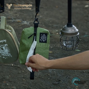 Outdoor tissue <b>storage</b> bag, simple car paper drawer <b>box</b>, <b>camping</b> hanging miscellaneous bag - Product Image 2