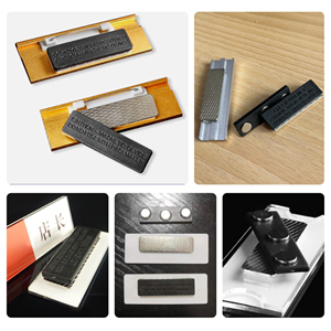 Placa de Identificación Magnética con Logotipo Personalizado, Etiqueta Magnética Cuadrada, Imanes y Placas de Identificación Metálicas, Materiales Magnéticos N35 Ndfeb de Alta Resistencia, Portaetiquetas - Product Image 3
