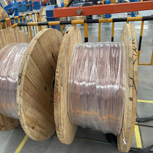 Câble d'alimentation aérien HDBC en cuivre nu étiré à froid, conducteur 19*1/0AWG 19*2/0AWG 19*4/0 AWG, haute conductivité, fil de terre - Product Image 5