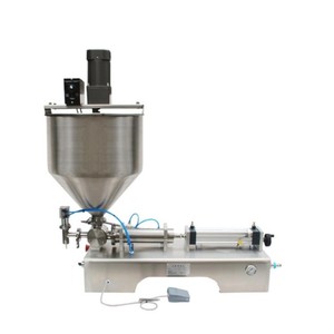 Machine de remplissage semi-automatique pour sirop, machine de remplissage de bouteilles en verre, machine de remplissage de bière - Product Image 1