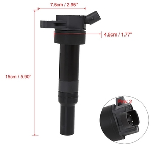 Bobina de encendido 27300-2E000 273002E000 para Hyundai Elantra Coupe GS GLS GT L4 1.8L 2.0L <span class=keywords><strong>KIA</strong></span> Forte <span class=keywords><strong>EX</strong></span> Koup <span class=keywords><strong>EX</strong></span> Soul - Product Image 2