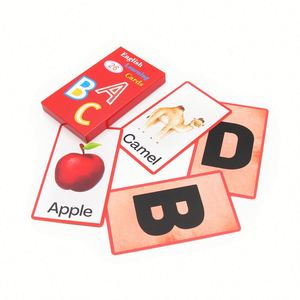 Customised 350 Gsm Flashcards Printing Flash <b>Card</b> Educational Cognitive Kids Math Learning <b>Cards</b> - Product Image 2