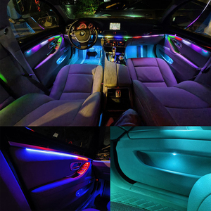 Upgrade Universal 18 in 1 Symphony LED Car <b>Interior</b> Ambient Lighting 256 Color Decoration Atmosphere Strip <b>Accessories</b> - Product Image 2