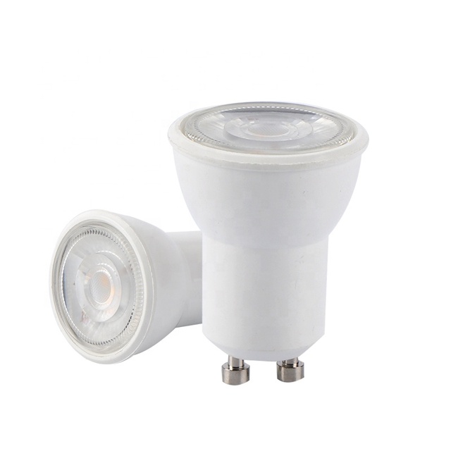 Mini Gu10 3W 35x47mm COB LED Spot Light Dimmable Glass Modern Home Office Hotel Lighting