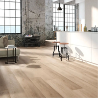 Wasserdichter SPC-Bodenbelag mit Integrierter IXPE-Unterlage Geräuscharme Klick-Vinylplanken für Mehrstöckige Wohnungen