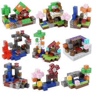 2025 nuevo My World Kids bloque de construcción magnético cubo bosque exploración DIY juguete de plástico creativo Minecrafting bloque - Product Image 6