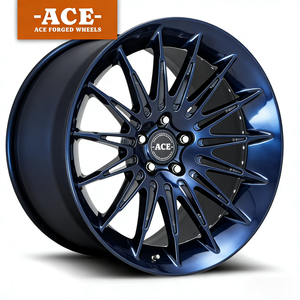 Rines de Aluminio Forjado Personalizados ACE Factory T6061, Rines Negros Personalizados para Porsche, BMW, Audi, Mercedes Benz, Mustang, <span class=keywords><strong>Supra</strong></span> - Product Image 2