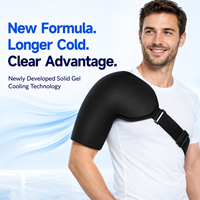 Envoltura de Gel Frío/Caliente Reutilizable de Lycra, Resistente a Fugas, para Hombro, para Recuperación Post-Entrenamiento y Descanso Activo