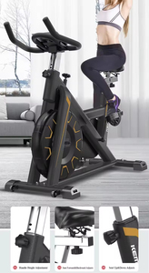 En STOCK pour vélo pliable, cadre en fer, résistance à contact direct, équipement de gym à domicile, <span class=keywords><strong>cardio</strong></span>-training silencieux - Product Image 6