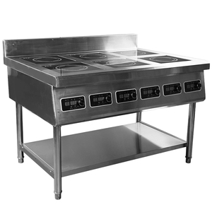 Cuisinière à induction plate haute performance 5000W, à haute efficacité, en acier inoxydable, pour la préparation de soupes, économe en énergie, pour restaurants et hôtels - Product Image 2