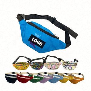 Adjustable Belt Zipper Closure Customizable Kids Waist Bags Promotional <b>Gifts</b> - Product Image 1