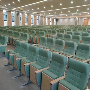Chaises d'auditorium avec tablettes d'écriture ergonomiques pour salles de conférence, salles de cours, salles de théâtre et mobilier scolaire - Product Image 1
