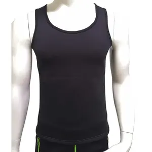 Biểu Tượng Tùy Chỉnh Người Đàn Ông Cơ Thể Shaper Giảm Béo Áo Sơ Mi Mồ Hôi Tắm Hơi Vest Nhanh Chóng Mồ Hôi Đốt Cháy Chất Béo Neoprene Vest