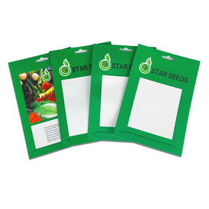 Logo personalizzato sacchetto di plastica sigillato su 3 lati sacchetto di <span class=keywords><strong>semi</strong></span> di imballaggio in carta composita <span class=keywords><strong>vendita</strong></span> calda sacchetti agricoli per frutta e verdura - Product Image 2