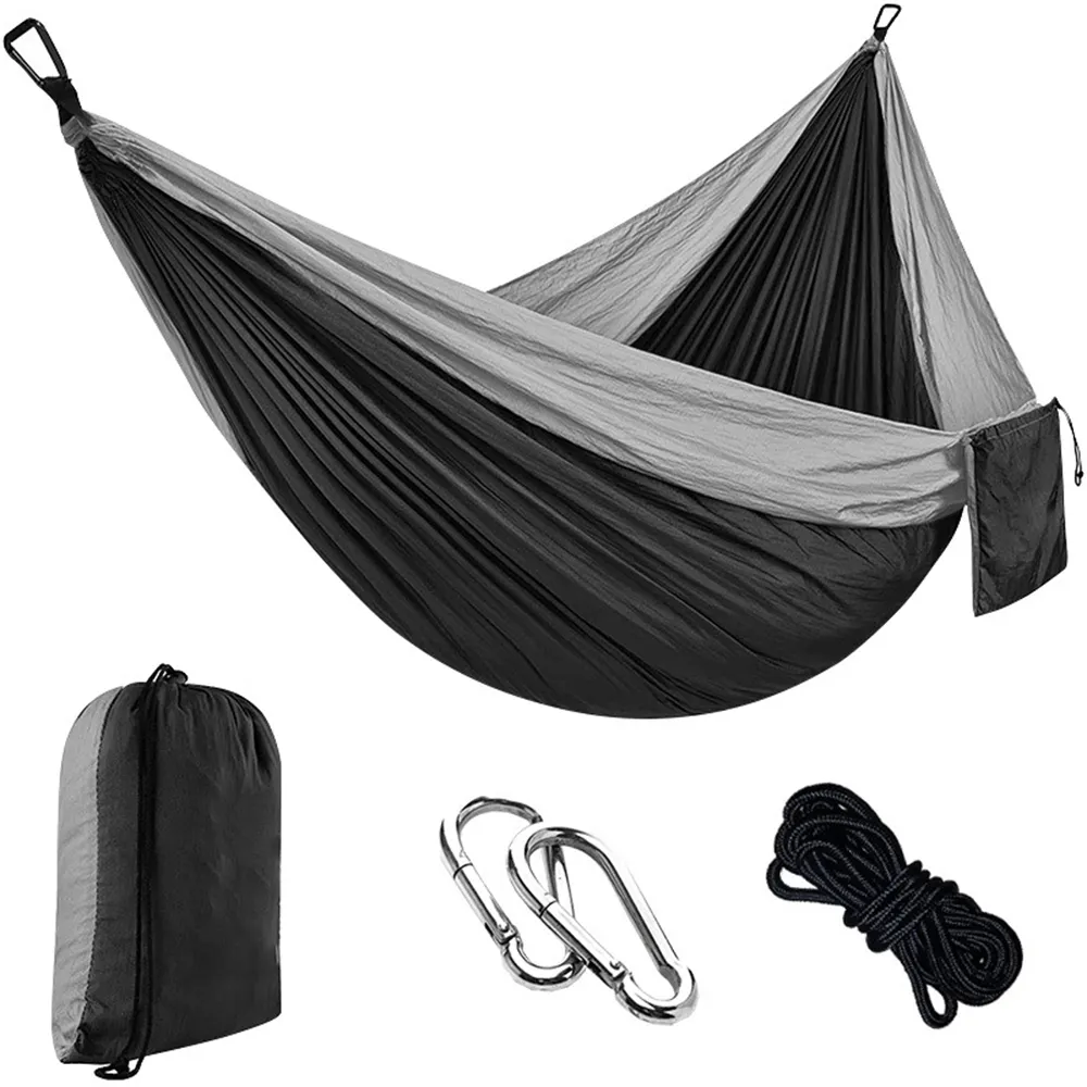 Factory Price Luxury Customize Foldable Hunting Hammock Hanging,Hitch Single Double Hiking Tree Cinch Buckle Hammock Camping/