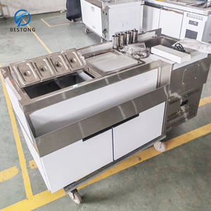 Estación de cócteles de barra de acero inoxidable comercial más popular de Venta caliente Estación de barra móvil. Coctelera Estación - Product Image 4