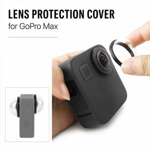 2 Cubiertas Protectoras para Lentes Compatibles con la <span class=keywords><strong>Cámara</strong></span> de Acción <span class=keywords><strong>GoPro</strong></span> <span class=keywords><strong>Max</strong></span> <span class=keywords><strong>360</strong></span>, Kit de Accesorios de Repuesto para Protector de Lente de <span class=keywords><strong>Cámara</strong></span>, Ligeros - Product Image 2