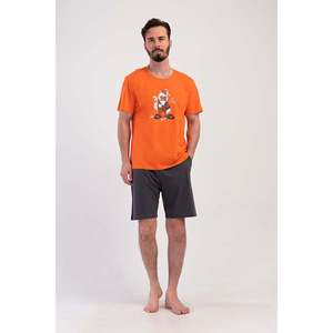 CEPLI ERKEK P.SUPREM O YAKA KISA KOL SORT TAKIM - ORANGE - ORANGE - Product Image 1