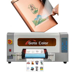 Imprimante à jet d'encre UV DTF avec tête d'impression XP600 300mm Roll-to-Roll Transfert à froid B-Film Sticker Multi-Color Garantie 1 an - Product Image 1