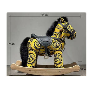 Cartoon-Tier Leichtgewichtiger Schaukelstuhl für Kinder Wohnzimmerstühle Kindermöbel-Sets Modernes Design - Product Image 6