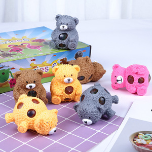 Pelota Antiestrés de Goma con Forma de Oso, Juguete Sensorial para Niños y Adultos - Product Image 3