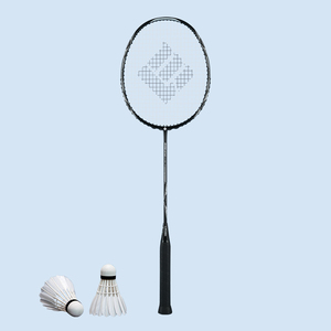 Raquette de badminton 4U en fibre de carbone de couleur noire modèle Emei de haute qualité - Product Image 2