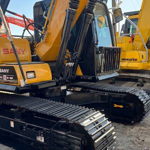 Excavatrice d'occasion SANY 135 de haute qualité à bas prix, moteur Isuzu d'occasion fourni, machine d'ingénierie Kawasaki, Chine - Product Image 4