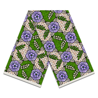 Lilin cetak Afrika 100% katun kain Batik Hollan Batik kain untuk pakaian wanita kualitas tinggi Ankara bar-bas tisu Batik