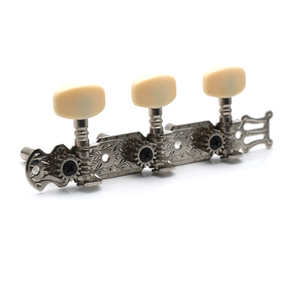 Set 2 buah 1L1R kepala mesin tuner kunci pasak penyetel gitar klasik krom - Product Image 2