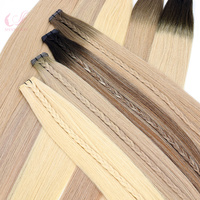 Offre Spéciale 2026 Extensions de Cheveux Chinois Remy Shangkai Double Trame Faite à la Machine 18-22 Pouces Double Tirage pour le Marché Américain/Britannique
