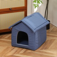 Nouvelle Tente-Niche Pliable pour Chien et Chat – Abri Intérieur pour Animaux Domestiques et Chiens de Petite Taille