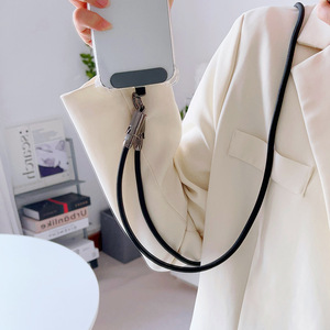 Fascia alta moda multifunzionale cinturino in Nylon per telefono da polso catena posteriore Clip e <span class=keywords><strong>tracolla</strong></span> con cavo di ricarica e dati - Product Image 5