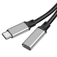 20CM USB C Verlängerung kabel USB 3.1 10 Gbit/s 4K HD Video Audio Daten übertragung Schnell ladung Typ C Stecker Buchse Drucker IOS