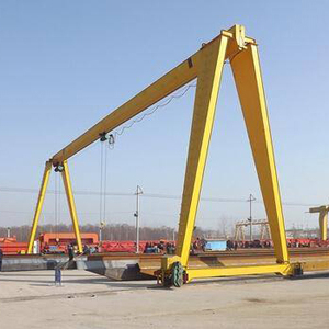 Grúa pórtico monoviga modelo MH, alcance de 4.5m-30m, altura de elevación de 3m-18m, grúa de puerta montada sobre rieles para exteriores, unidad SEVENCRANE - Product Image 4