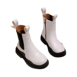 Primavera autunno bianco Beige bambini <span class=keywords><strong>bambina</strong></span> scarpe e stivali per 9 anni bambini ragazzi grandi ragazze stivali tacco alto - Product Image 5