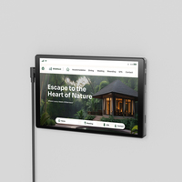 Tablet Dinding Android untuk Otomatisasi Rumah, Panel Kontrol Rumah Pintar Tersembunyi di Ruangan, Tablet 10 Inci untuk Hotel