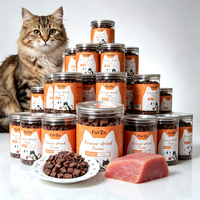 Friandises pour chats et chiens FurZo personnalisées, lyophilisées, riches en protéines, sans céréales, au thon, pour une fourrure belle et brillante, durée de conservation de 18 mois