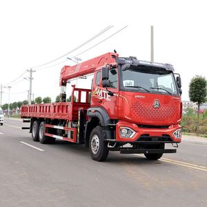 รถบรรทุกติดเครน Sinotruk 6x4 พร้อมเครน Sany 14 ตัน แบบแขนยืดได้ สำหรับยกและขนส่ง - Product Image 4