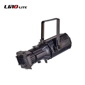 Luz de palco 200w dmx zoom elipsoidal leko perfil led fresnel