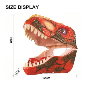 Gioco di Ruolo per Bambini 2025, Giocattolo Interattivo, Marionetta di Dinosauro Elettrica Realistica con Spray, Luci e Suoni - Product Image 5