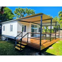Maisons conteneurs préfabriquées pliables à montage rapide, étanches, design extensible, bureau, hôtel, villa, 20 pieds, préfabriquées, pliables