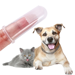 Brosse à dents en silicone pour chats et chiens, brosse à dents pour animaux de compagnie, pour le soin des dents, meilleures brosses pour le soin des chiens et des chats - Product Image 1