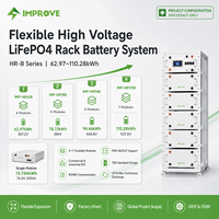 Batería de Litio LiFePO4 de Alto Voltaje para Sistemas de Almacenamiento de Energía (ESS) con Protección Contra Explosiones Integrada y RS485, para Energía Solar Comercial, Gran Venta en Europa