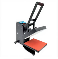 Petite machine de transfert thermique pour l'impression d'étiquettes de vêtements et de colliers, modèle 15*15, garantie 1 an