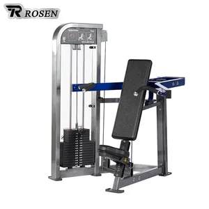 2024 최신 체육관 ROSEN 피트니스 장비 상업용 핀로드 케이블 체육관을위한 어깨 프레스 기계