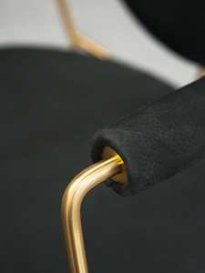 New Come Italian Modern Famous Designers <strong>Blue</strong> Velvet and Leather <strong>Dining</strong> <strong>Chairs</strong> With Good Gold Stainless Steel <strong>Chair</strong> - Product Image 6